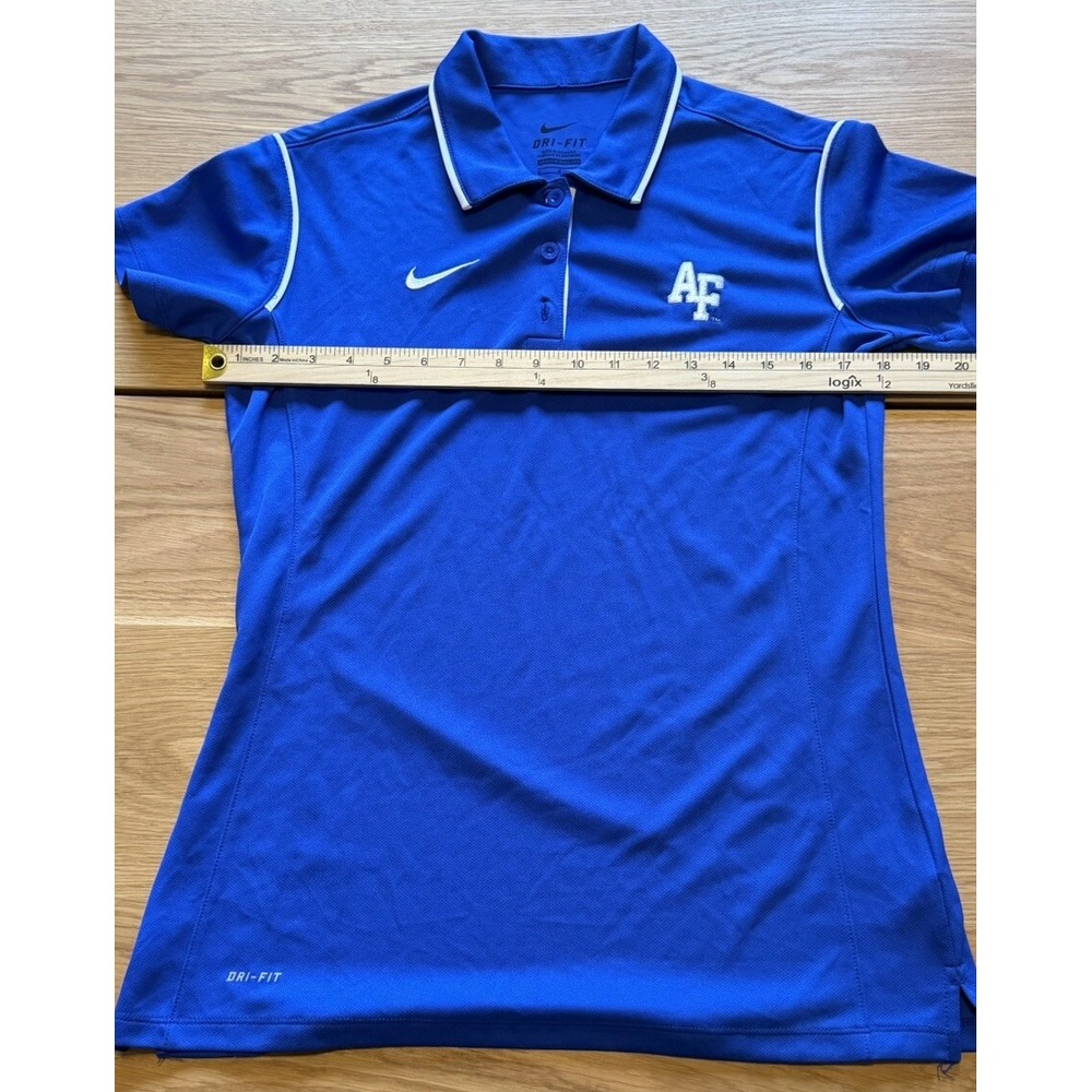 Air Force Falcons Nike Dri-Fit Polo Women's medium Blue - Picture 2 of 6